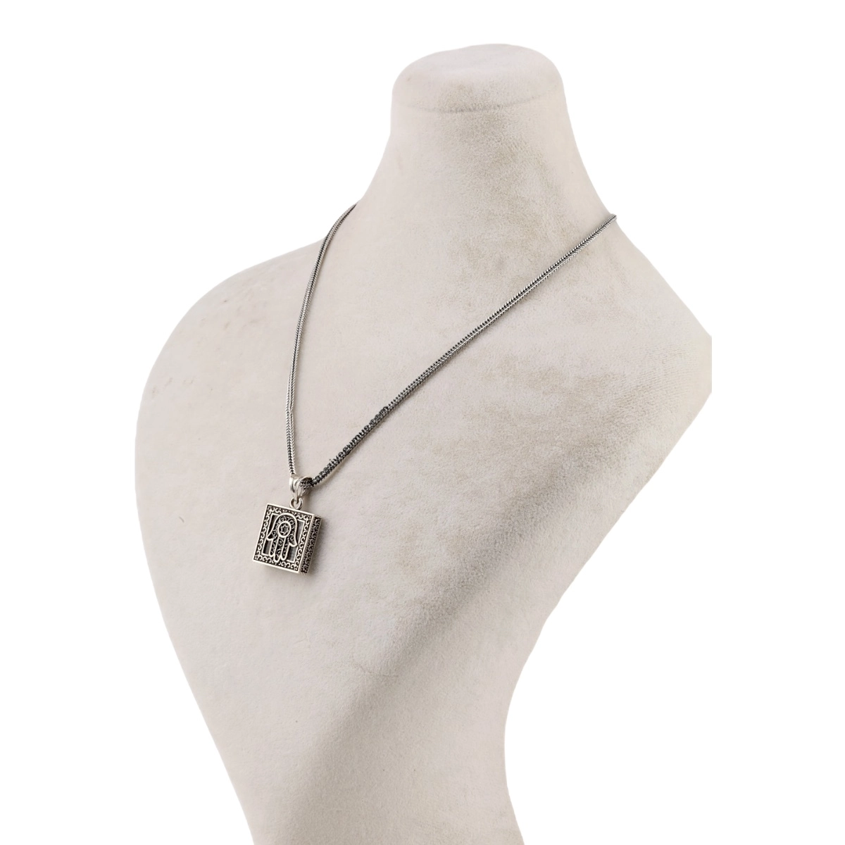 925 Sterling Cevşen Silver Necklace