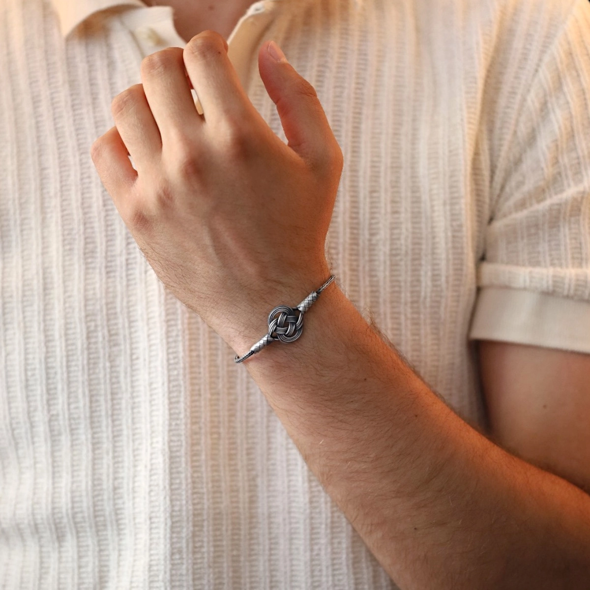 1000 Ayar Kazaziye Mini Oksitli Şems Bileklik