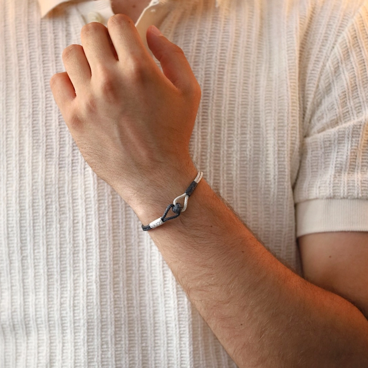1000 Carat Kazaziye Three-Ball Silver Bracelet