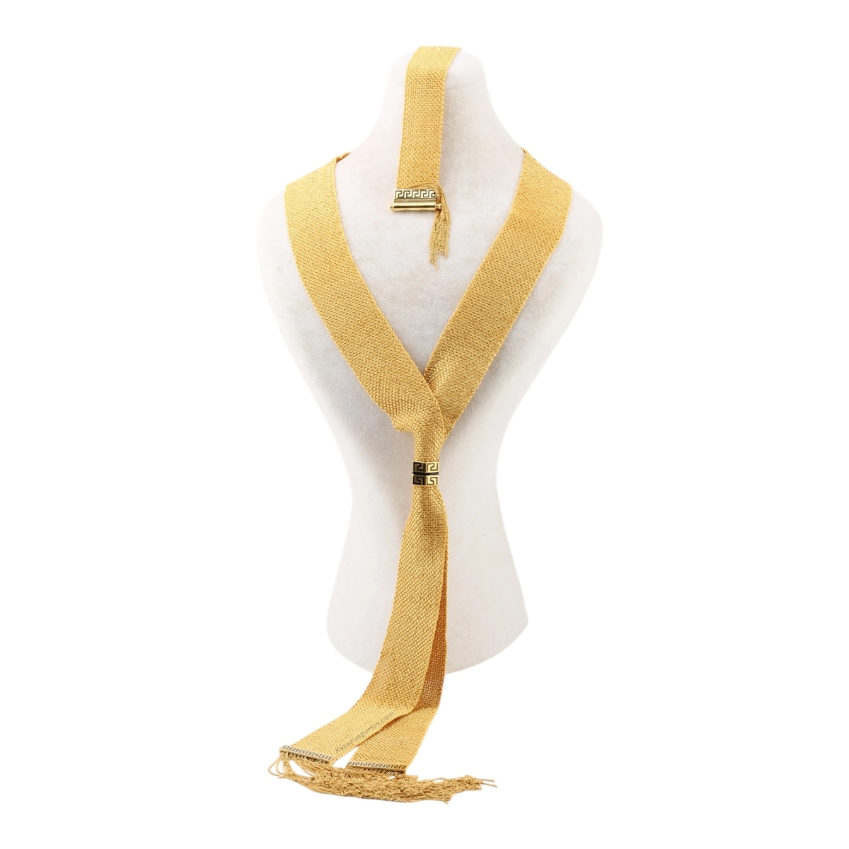 Altın Kaplama Kadın Gümüş Şal Set