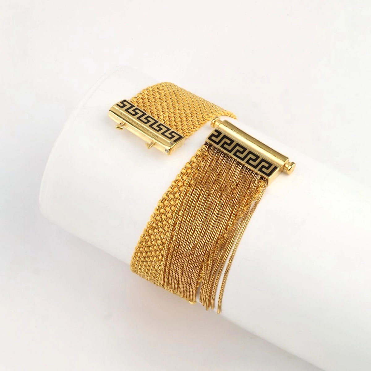 Altın Kaplama Kadın Gümüş Şal Set