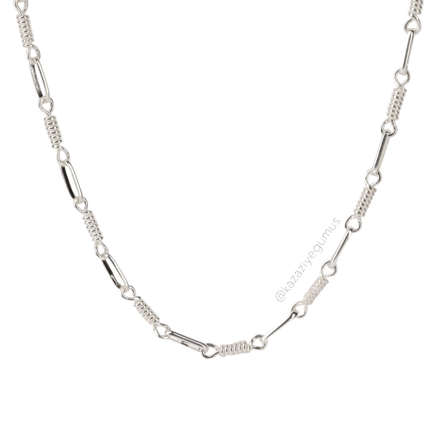 925 K Yaylı Italian Chain Silver Necklace