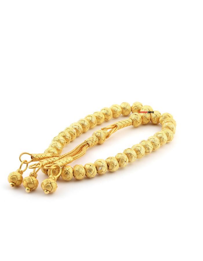 Kazaziye Silver Rosary Gold Plated