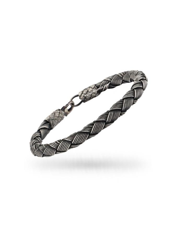 Busines Men Kazaziye Silver Bracelet