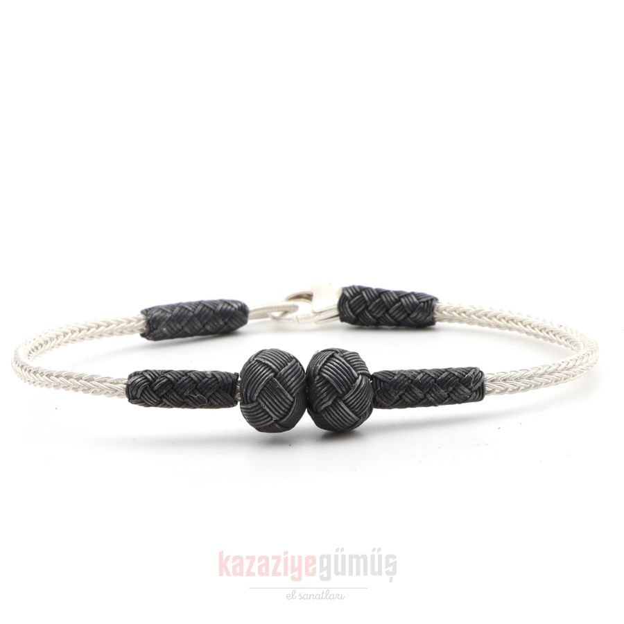 Kazaziye 2 Ball Oxide Bracelet