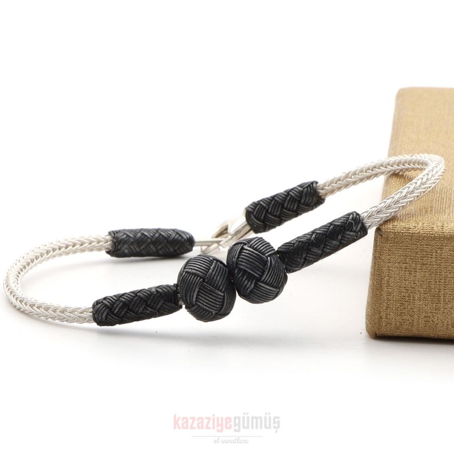 Kazaziye 2 Ball Oxide Bracelet