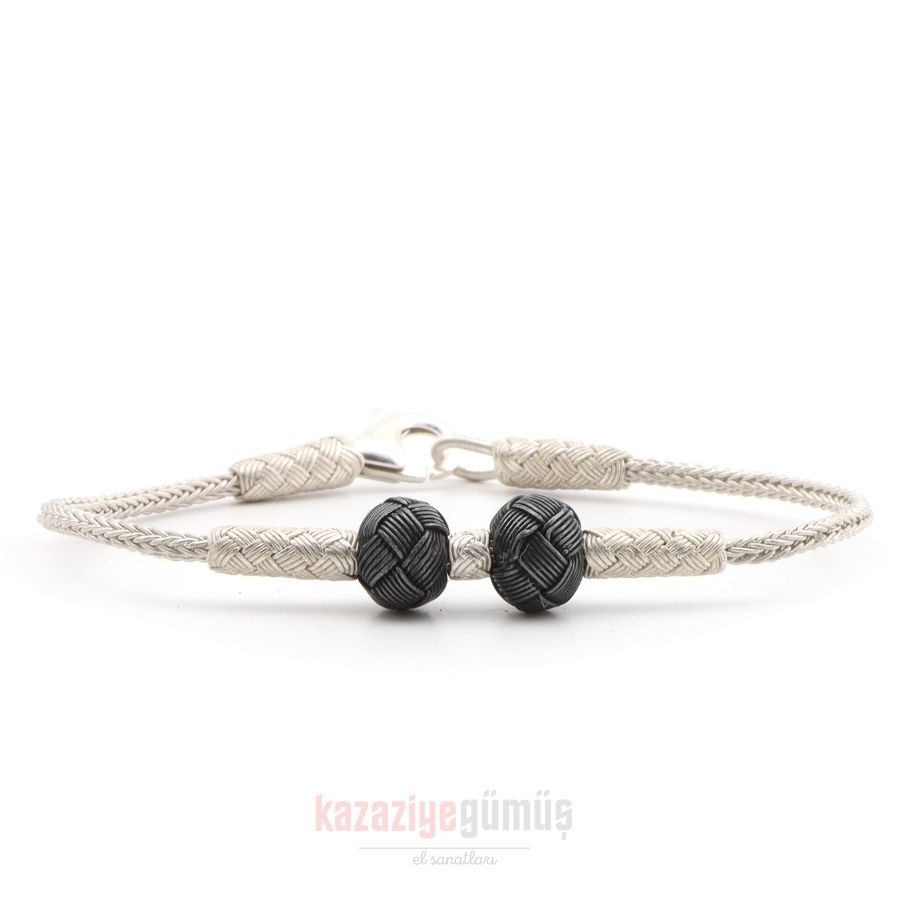 Kazaziye 2 Ball Oxide Bracelet