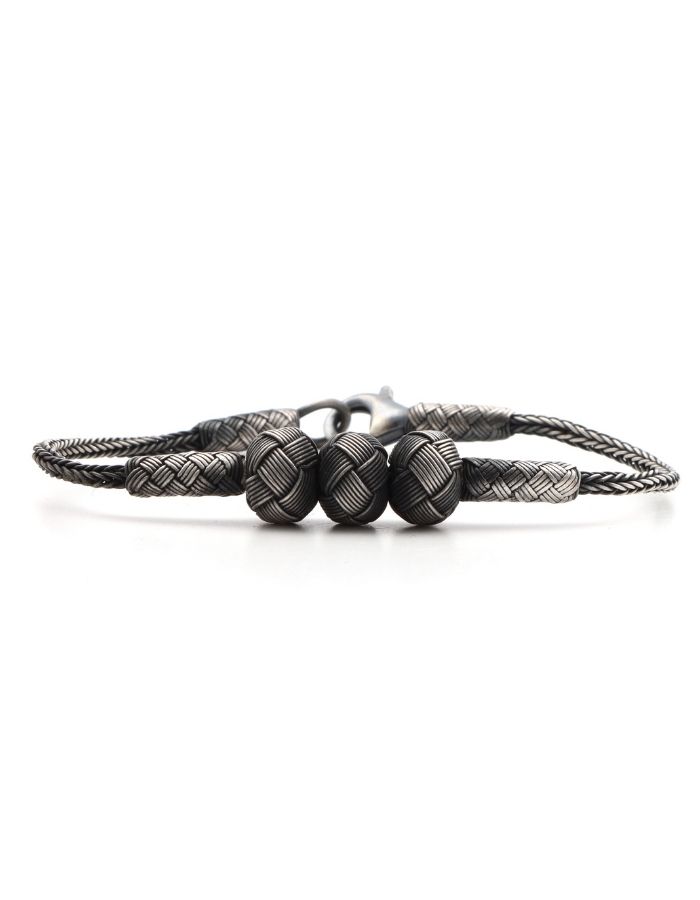 Kazaziye 5 Ball Oxide Bracelet