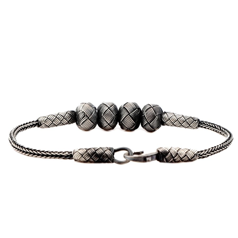 1000 carat oxidized Kazaziye Silver Bracelet