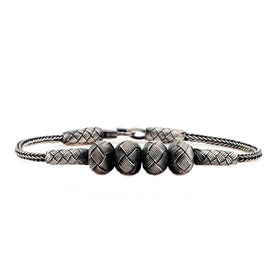 1000 carat oxidized Kazaziye Silver Bracelet