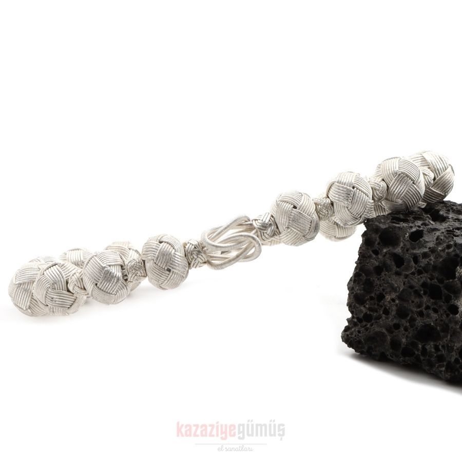 Black and White Bulk Kazaziye Bracelet