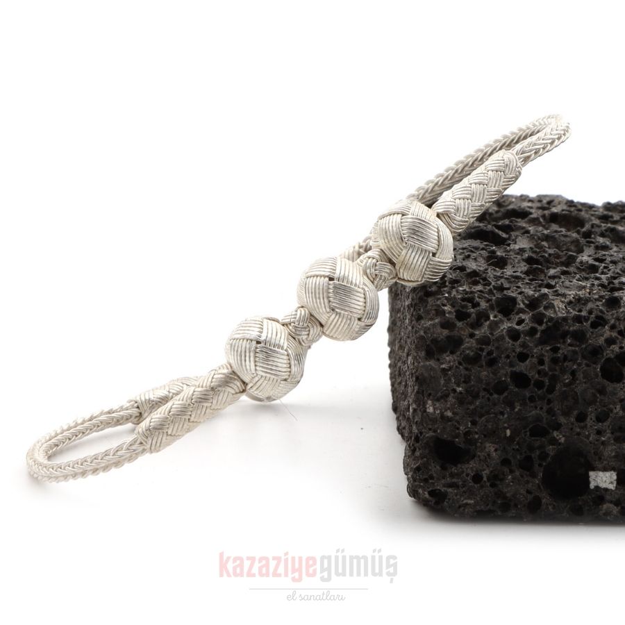 Kazaziye 3 Ball Oxide Bracelet