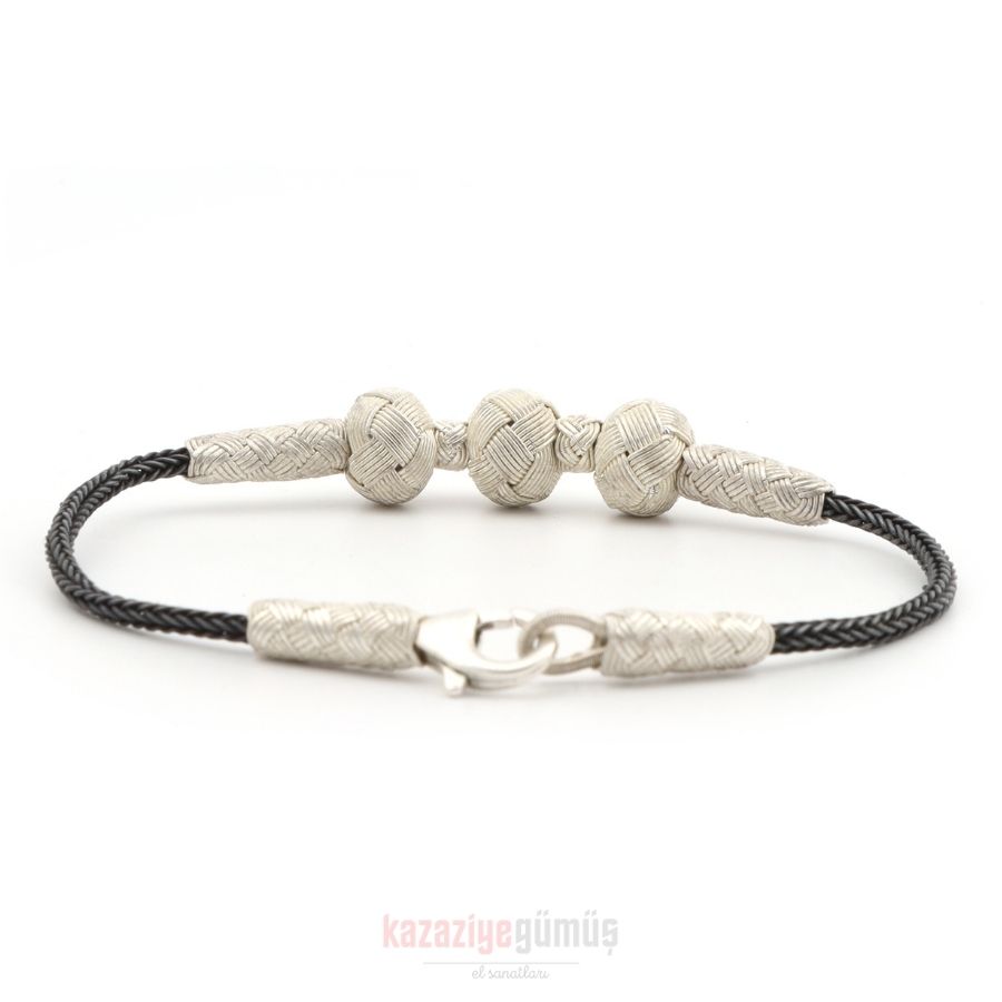 Kazaziye 3 Ball Oxide Bracelet