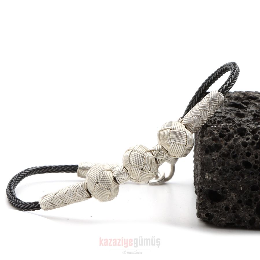 Kazaziye 3 Ball Oxide Bracelet