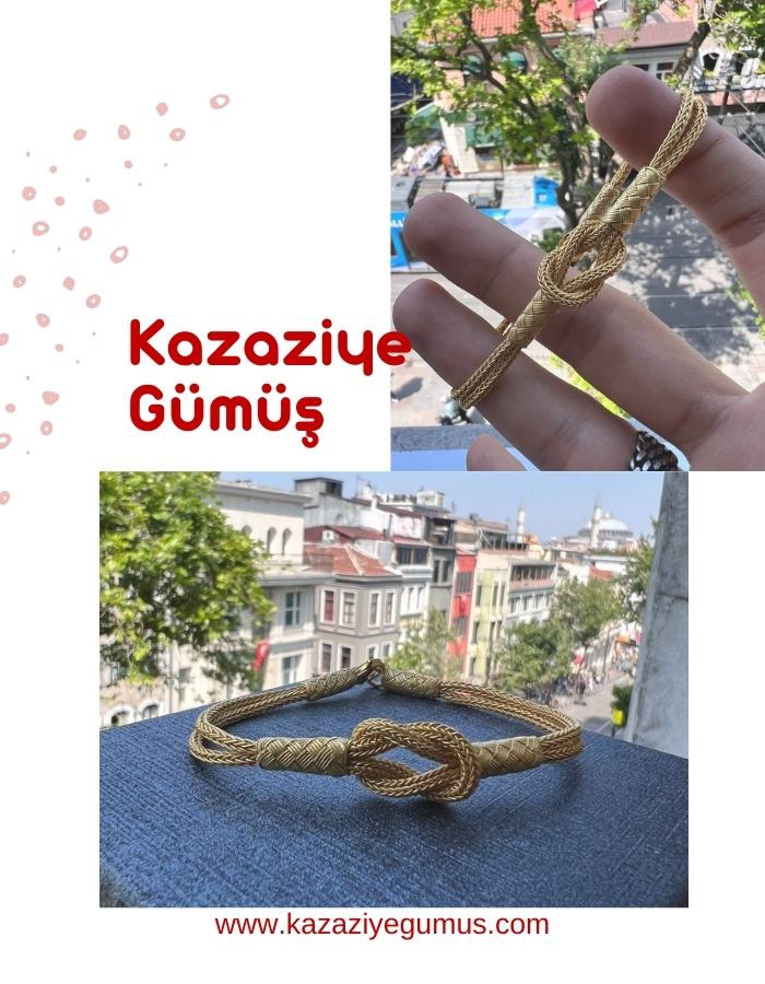 Gemici Düğümü Kazaziye Bileklik