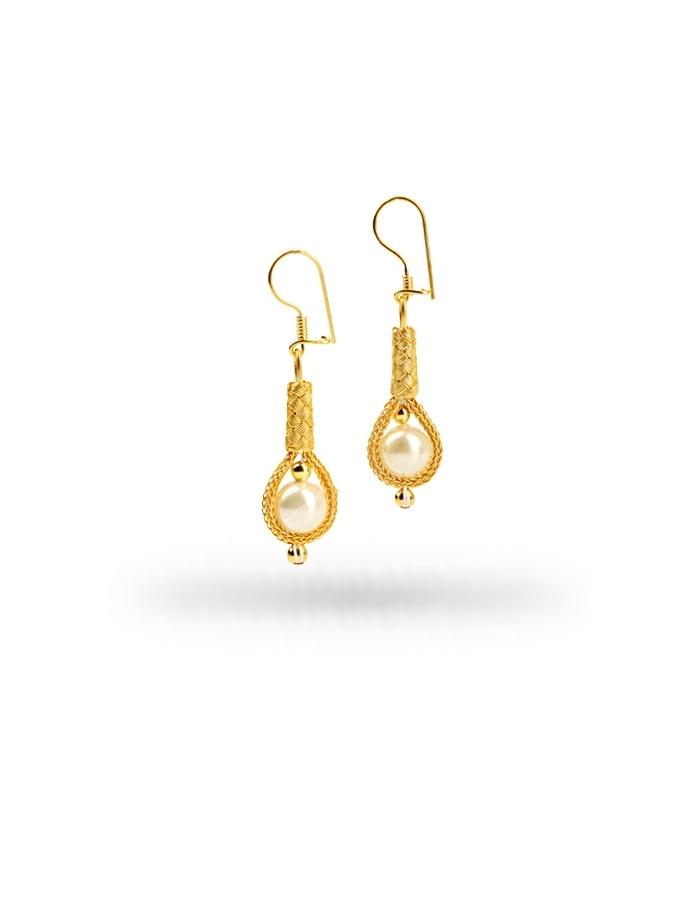 Pearl Design Earrings