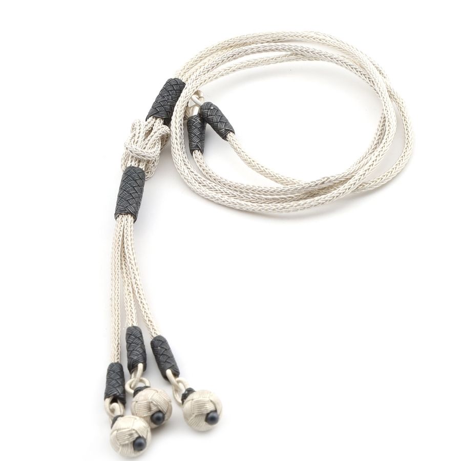 Kazaziye Knot Women Silver Necklace