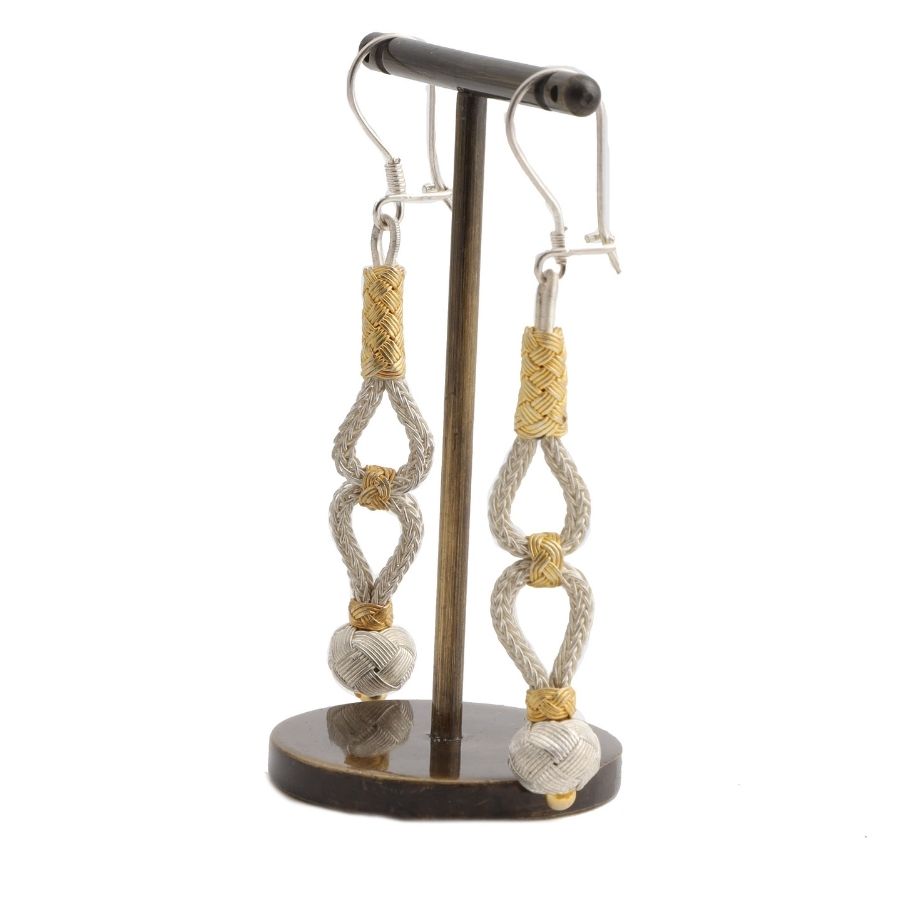 Gold Plated Silver Earrings