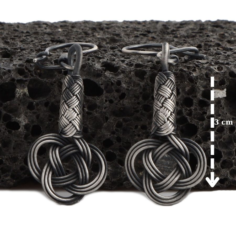 Kazaziye Silver Earrings