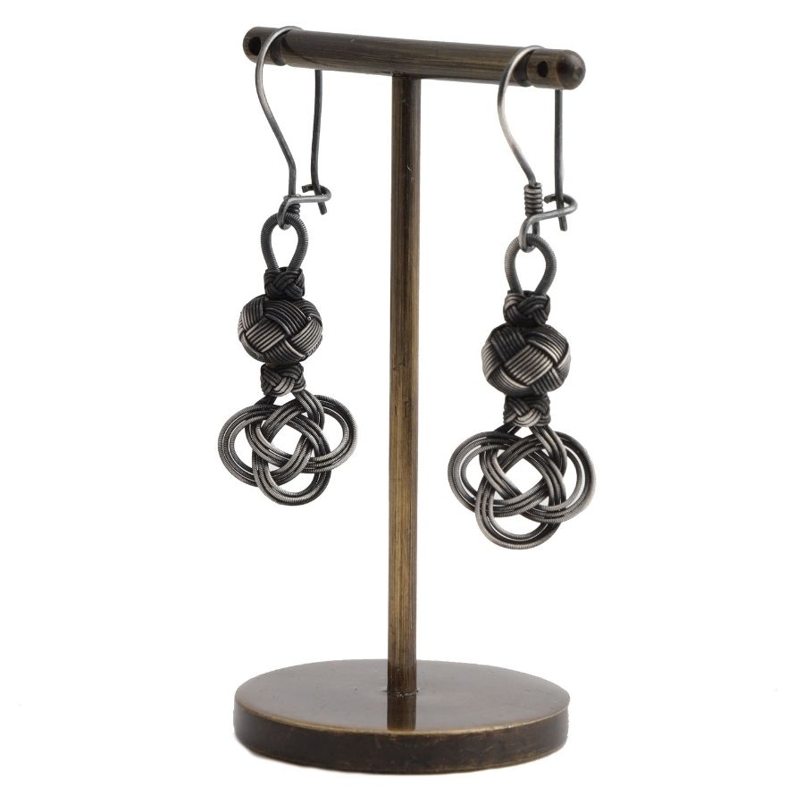 Kazaziye Silver Earrings