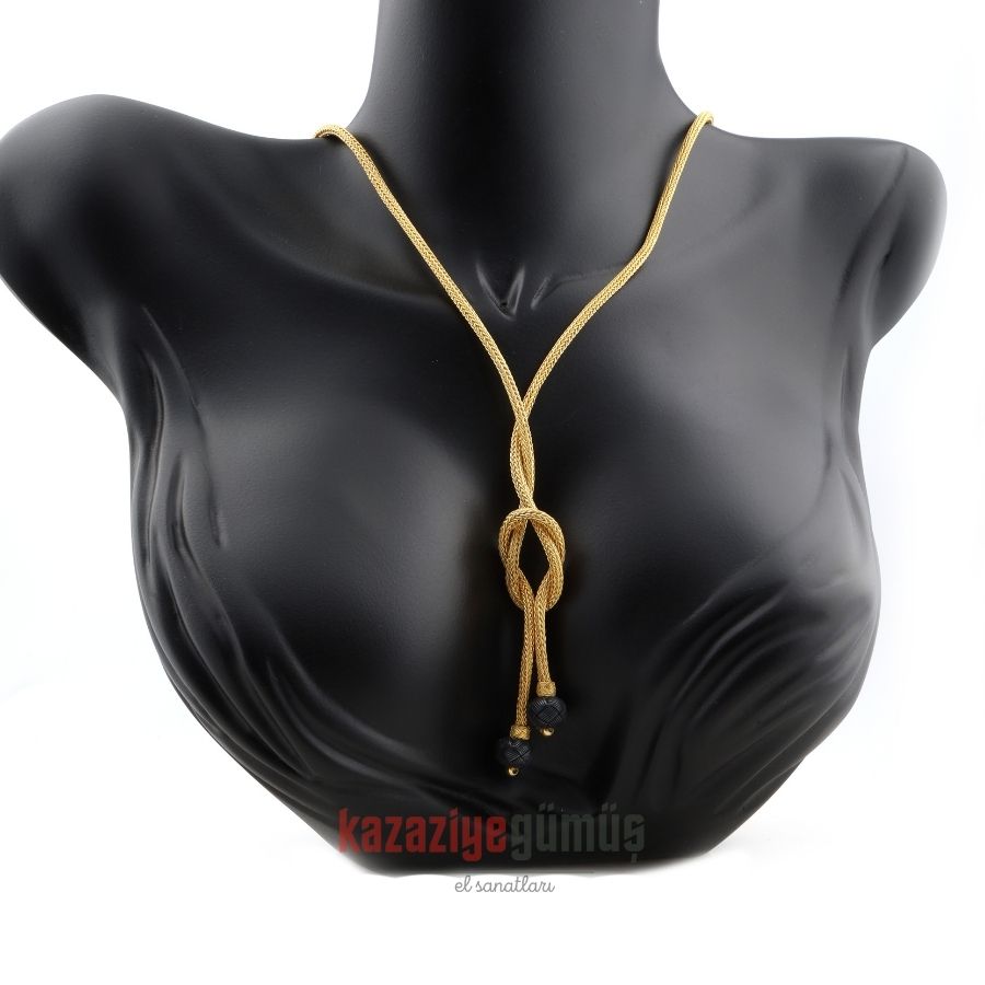 Gold Plated Infinity Womens Necklace