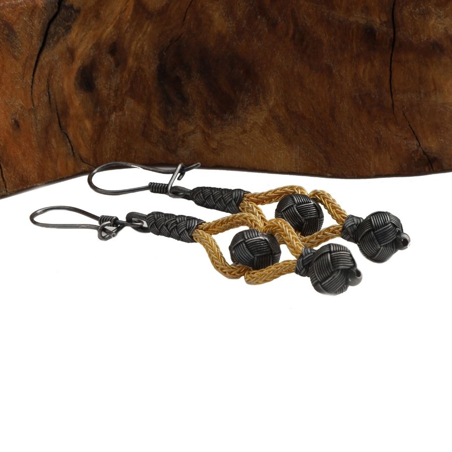 Gold Plated Silver Earrings