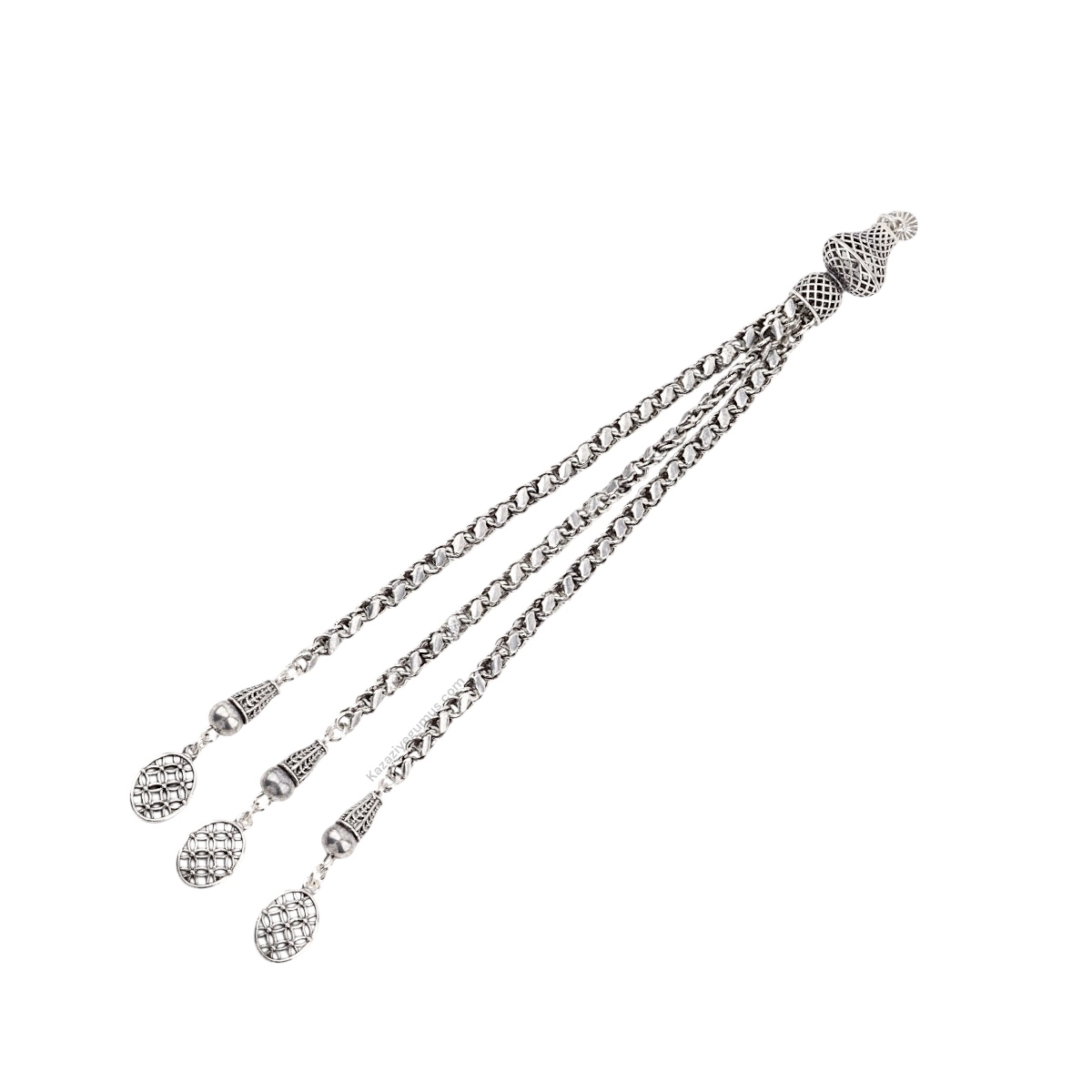 925 Ayar Arpa Model Tespih Püskülü