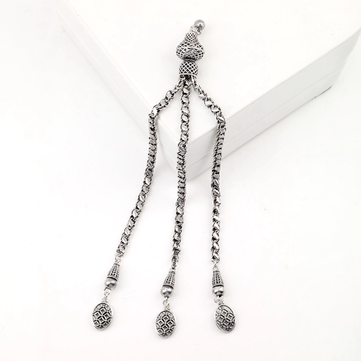 925 Ayar Arpa Model Tespih Püskülü