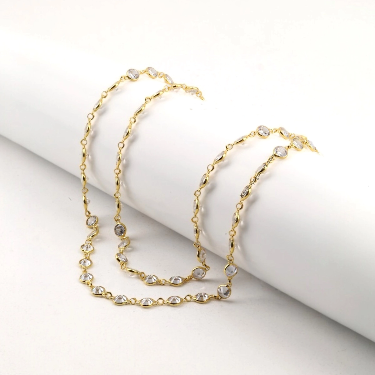925 Sterling Silver Rose Women’s Chain Necklace