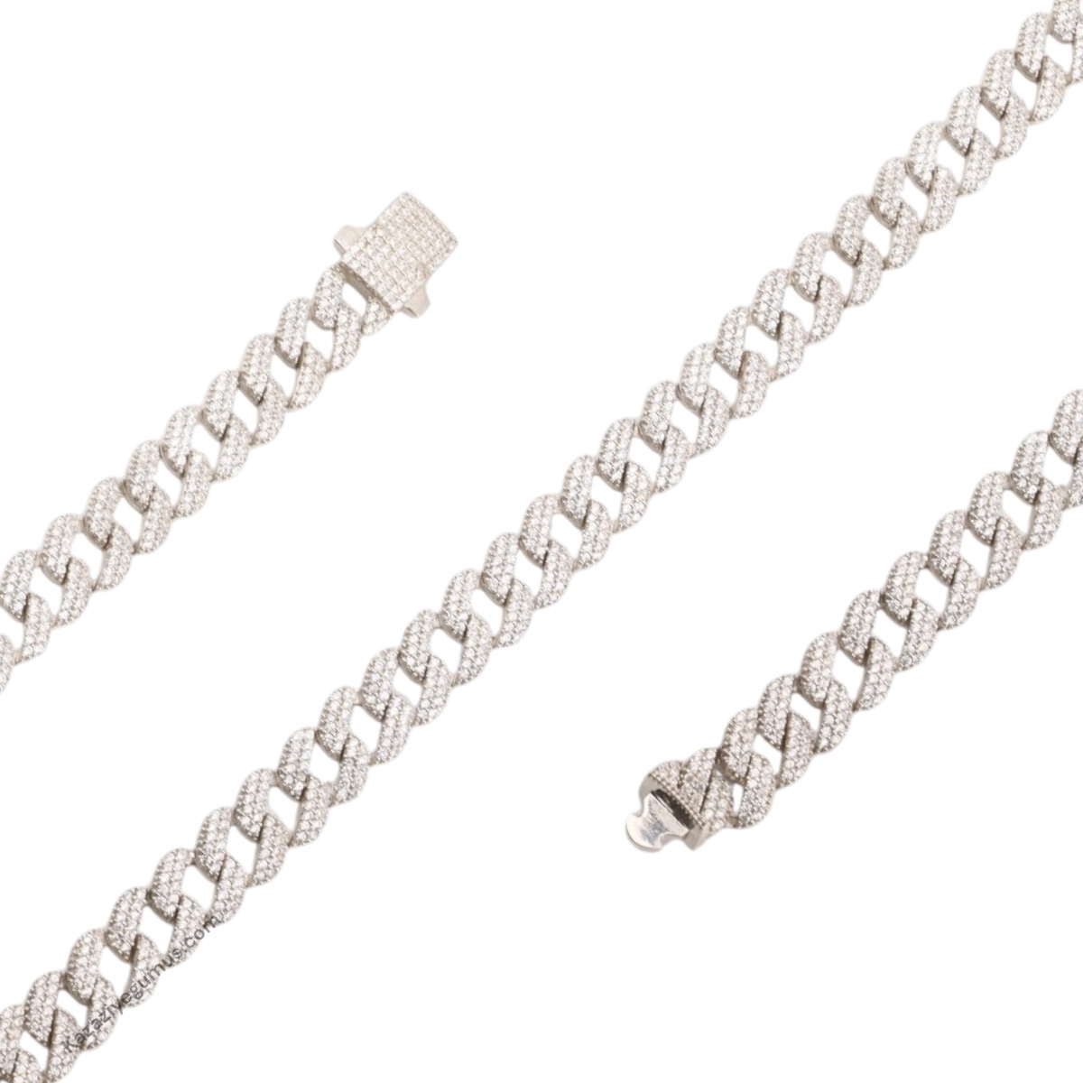 925 Sterling Black Stone Gurmet Bracelet