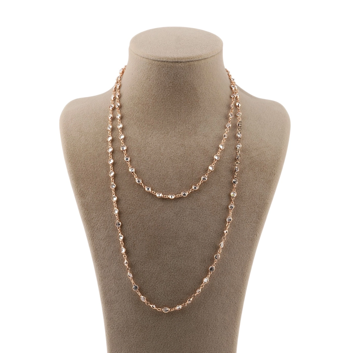 925 Sterling Silver Rose Women’s Chain Necklace