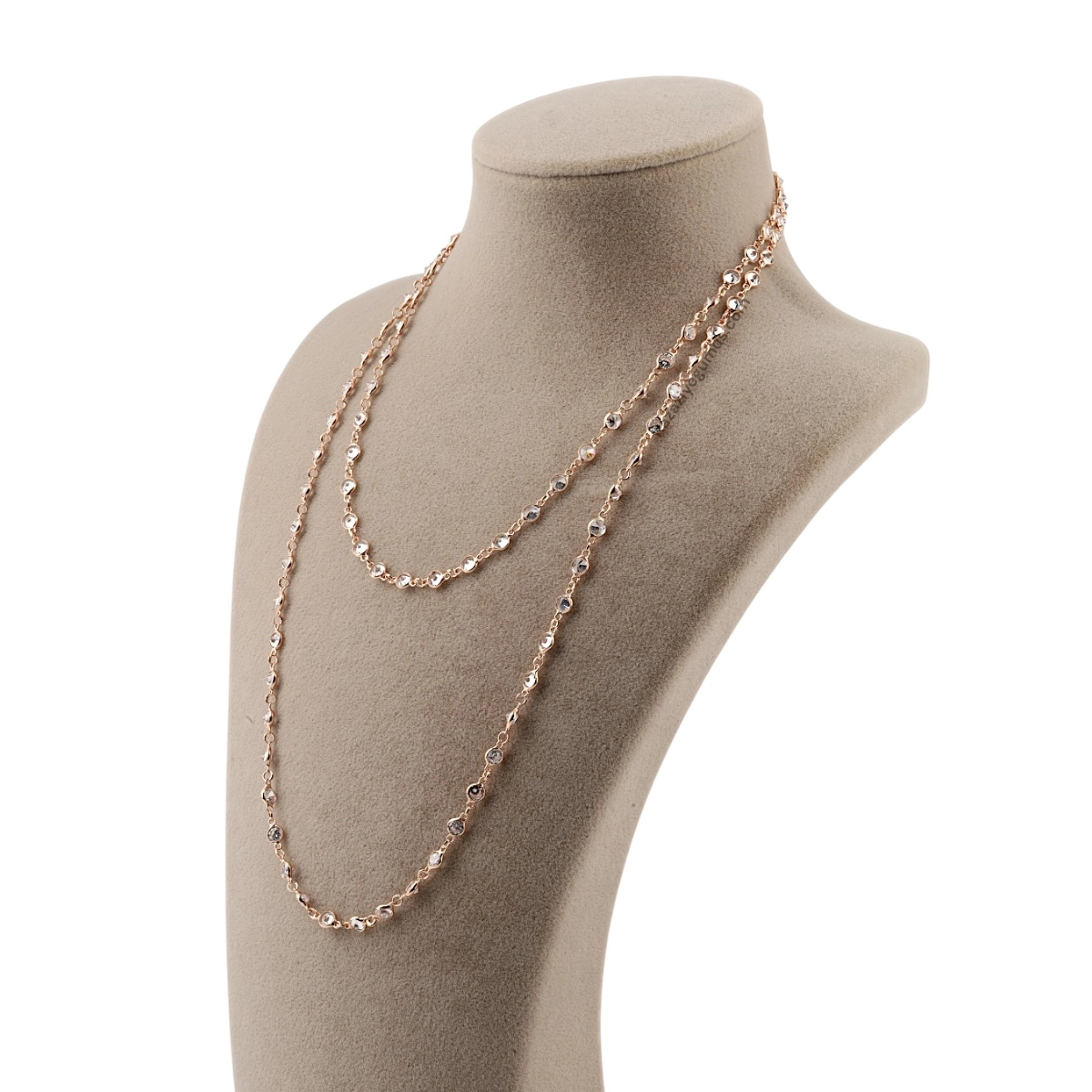 925 Sterling Silver Rose Women’s Chain Necklace