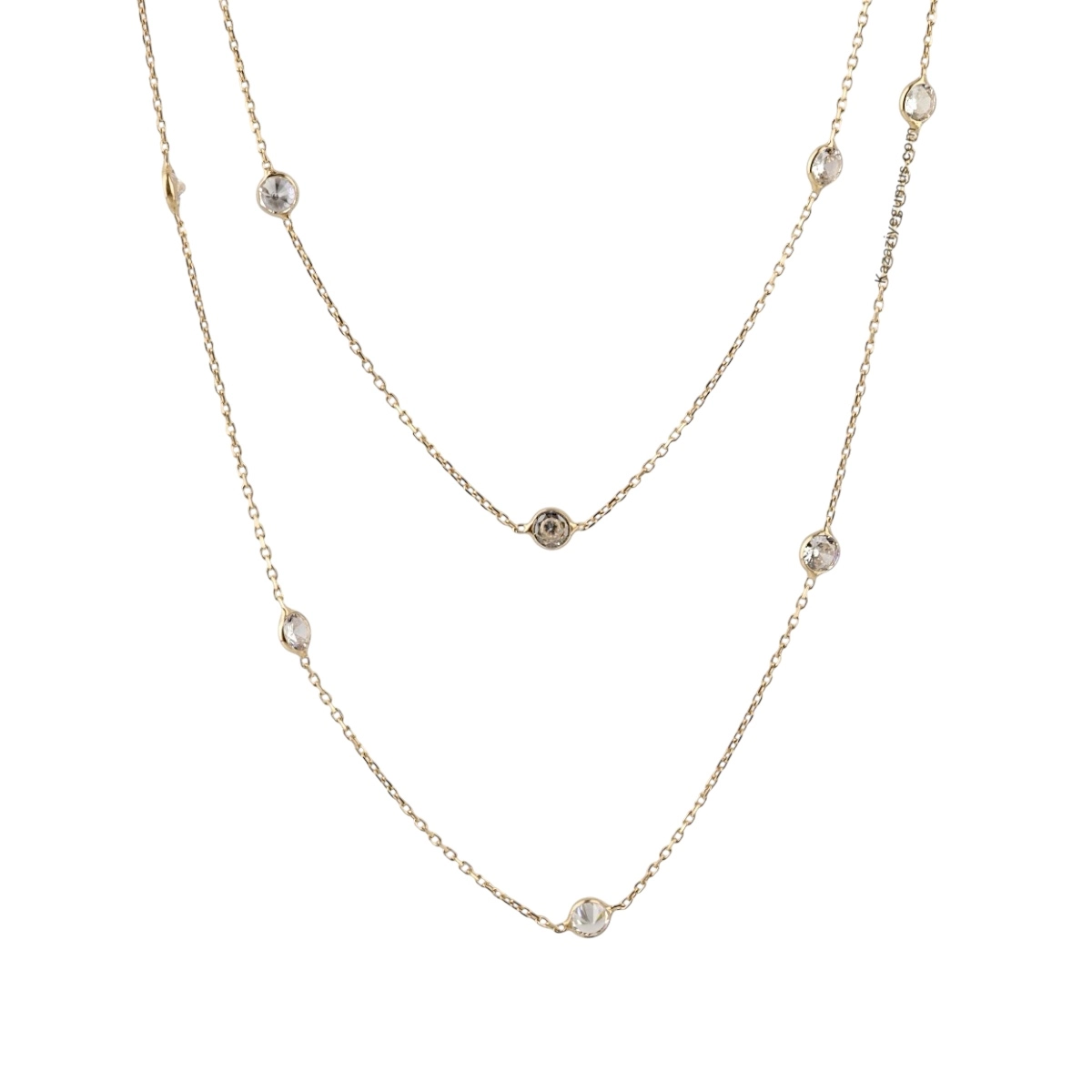 925 Sterling Silver Rose Women’s Chain Necklace