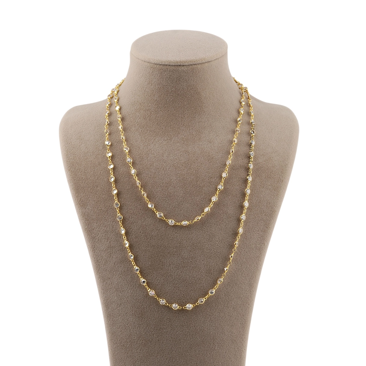 925 Sterling Silver Rose Women’s Chain Necklace