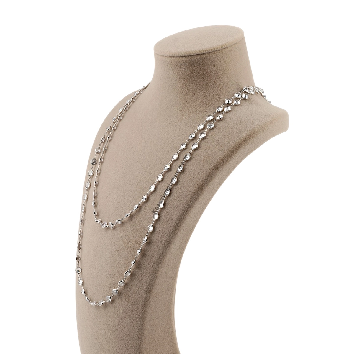 925 Sterling Silver Rose Women’s Chain Necklace