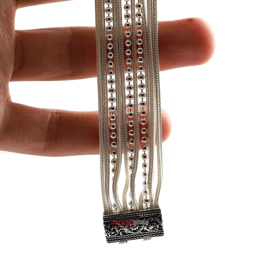 Mardin Straw Dorica Sequence 11 Row Straw Bracelet