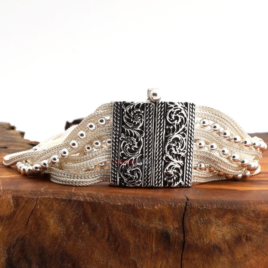 Mardin Straw Dorica Sequence 14 Row Straw Bracelet
