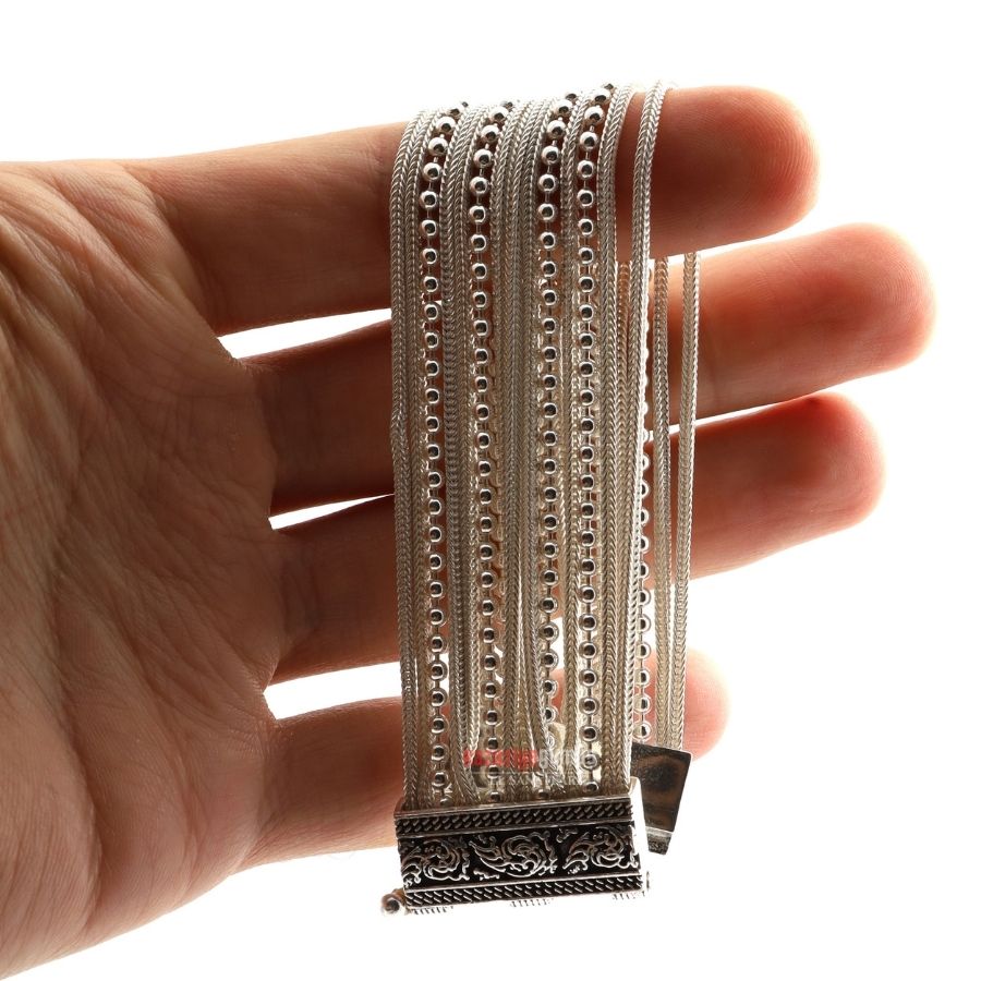 Mardin Straw Dorica Sequence 14 Row Straw Bracelet