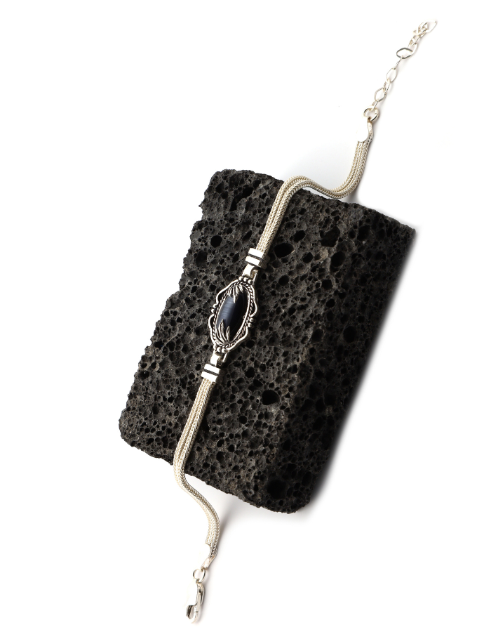 Midyat Straw Agate Stone Bracelet