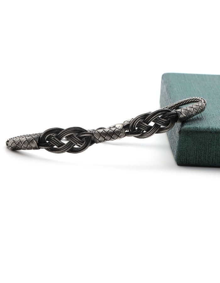 Oxidized Kazaziye Shams Bracelet