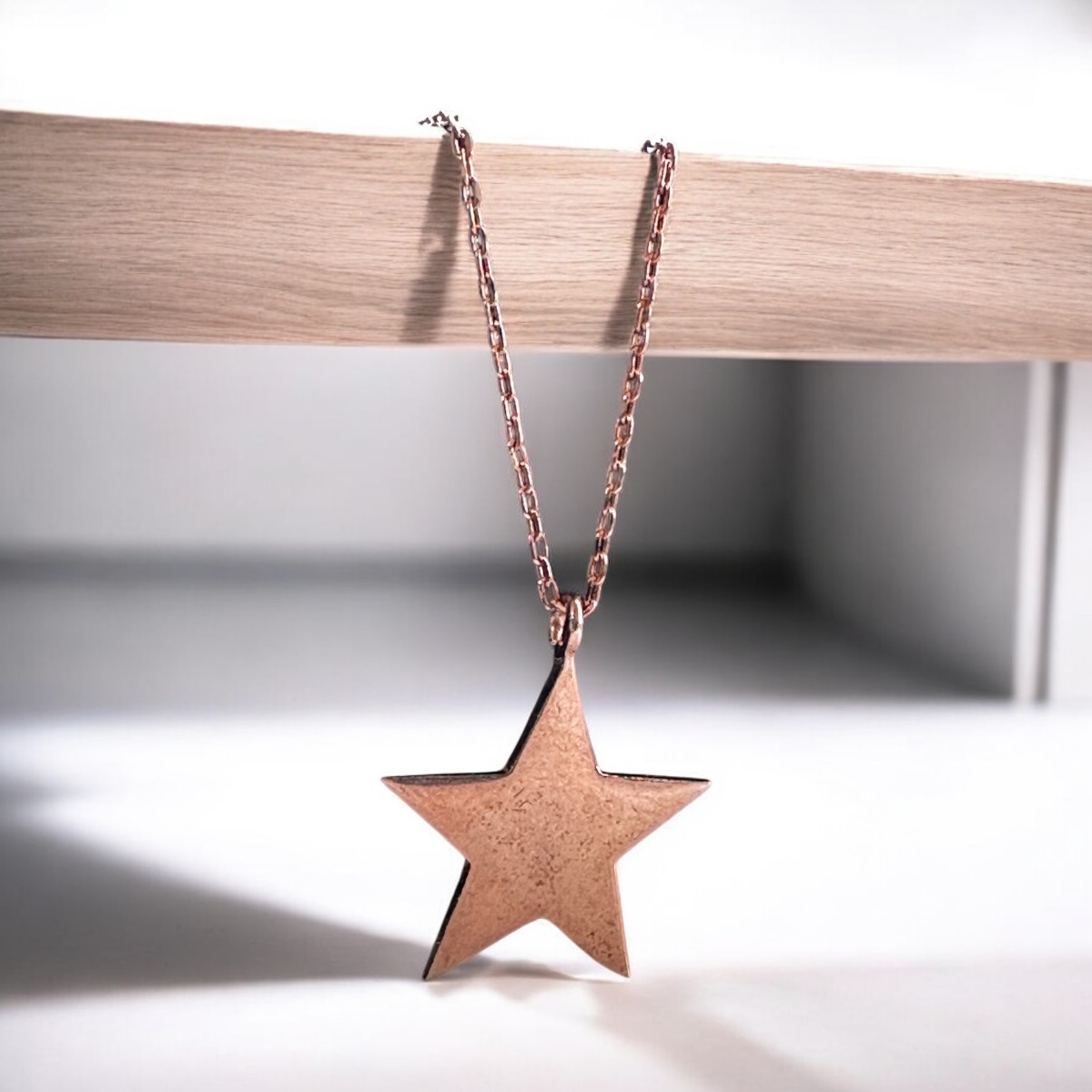 925 K Women's Star Silver Necklace