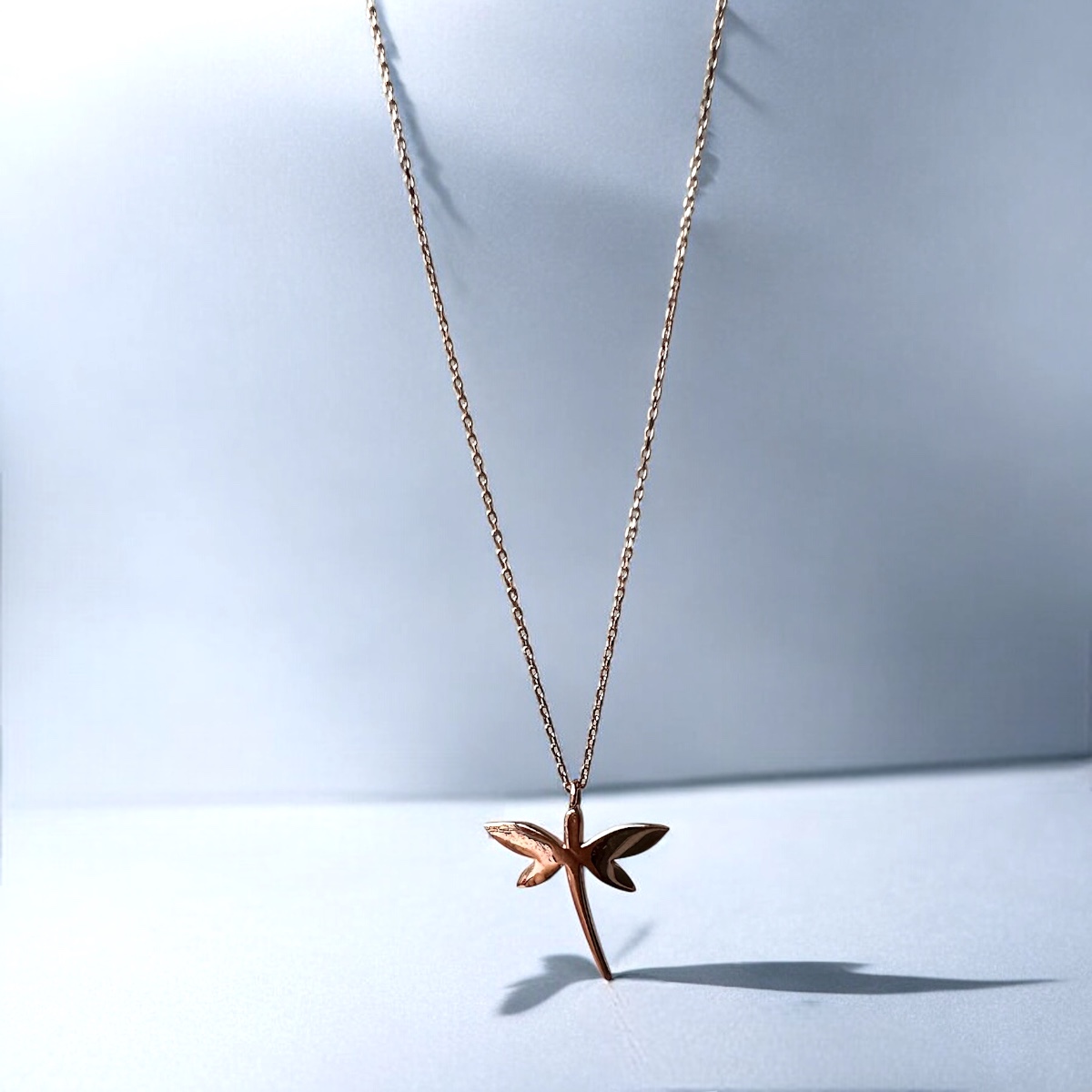 925 Sterling Silver Dragonfly Necklace for Women