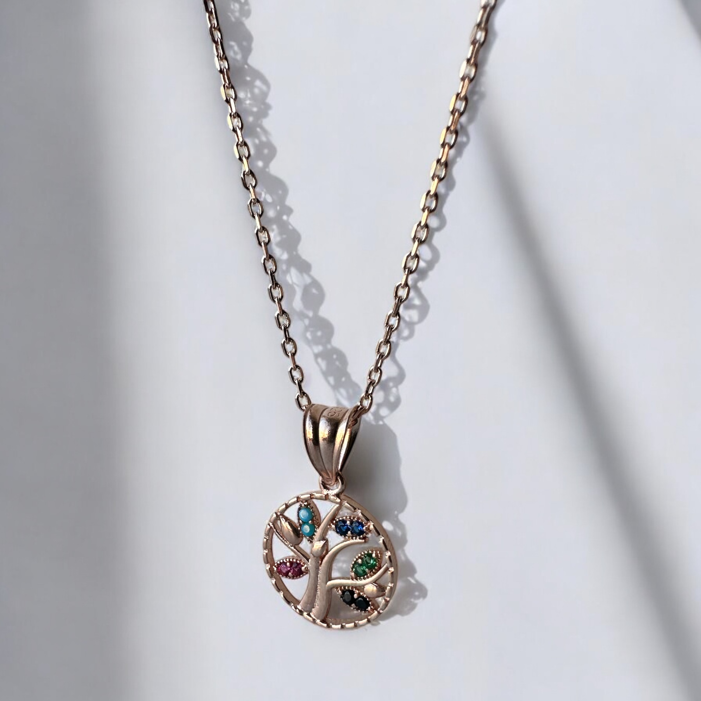 925 Sterling Silver Tree of Life Necklace