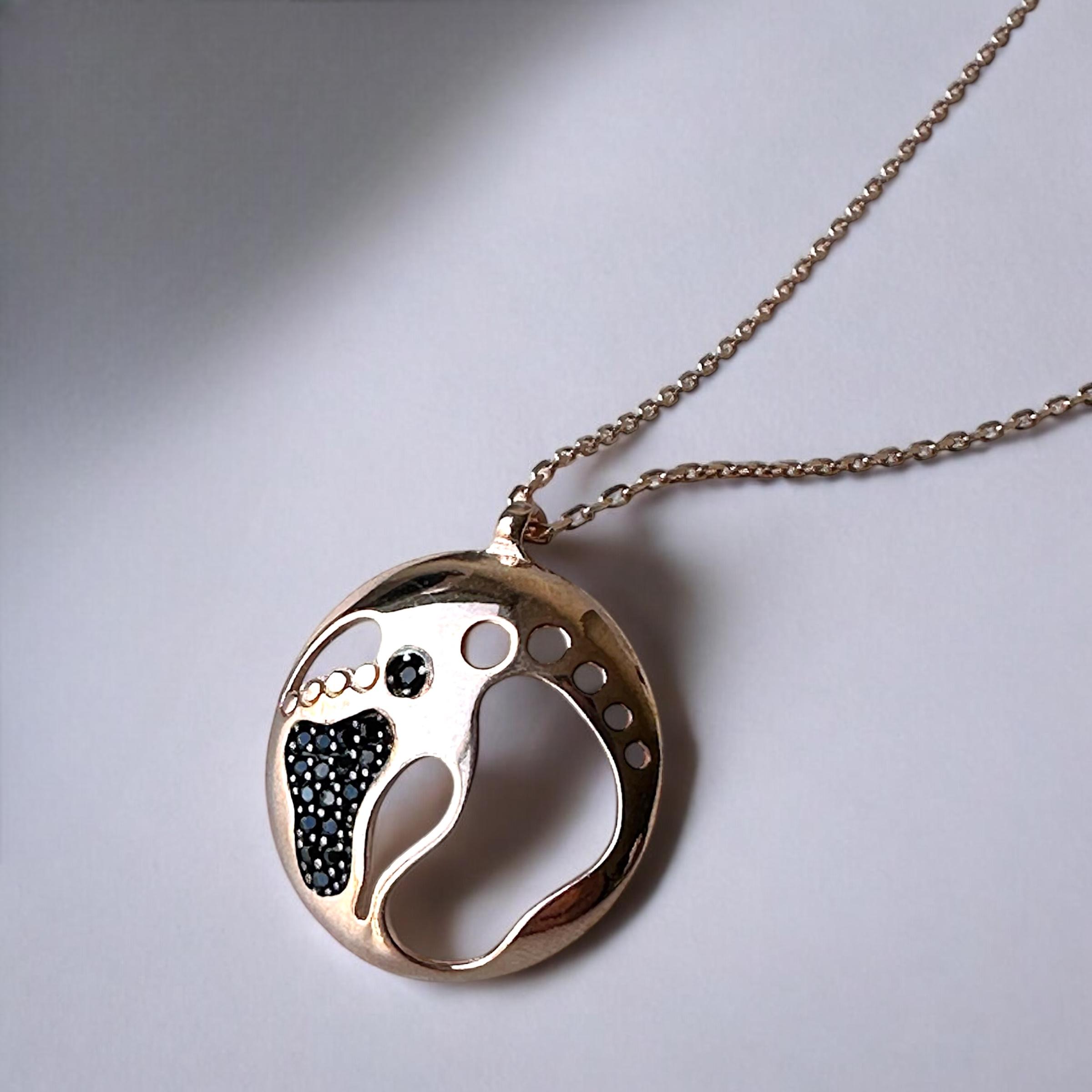 925 Sterling Silver Owl Necklace