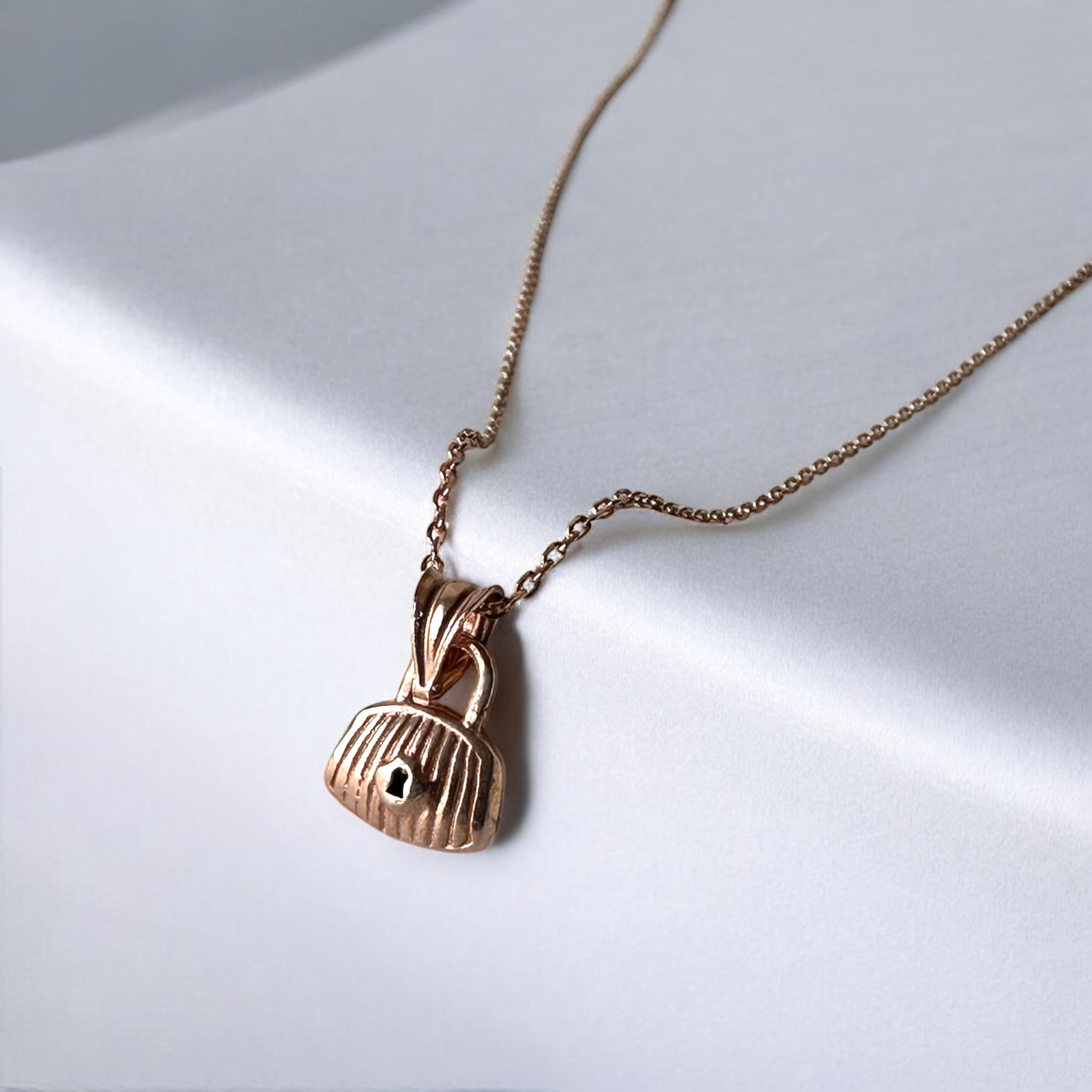 925 K Çanta Silver Necklace