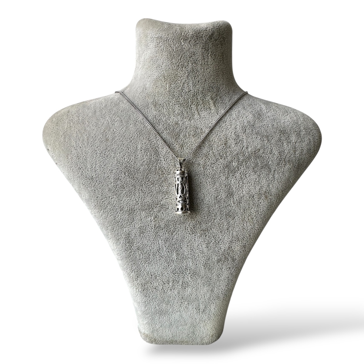 925 Sterling Silver Allah Cevsen Necklace