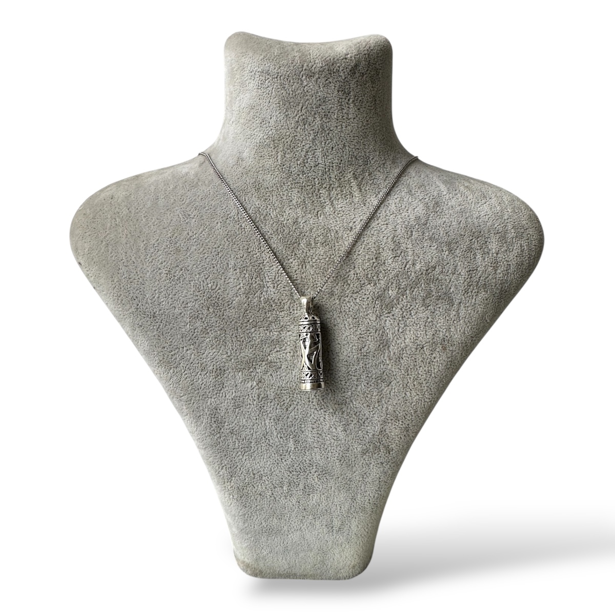 925 Sterling Silver Muhammed Cevsen Necklace