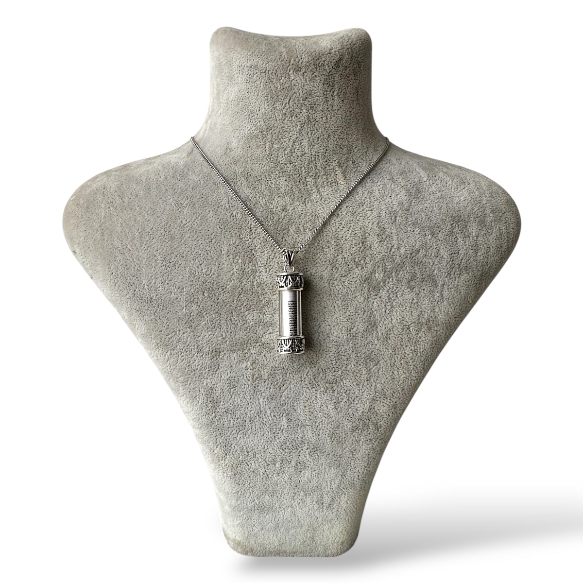 925 Sterling Silver Zulfiqar Motif Cevsen Necklace