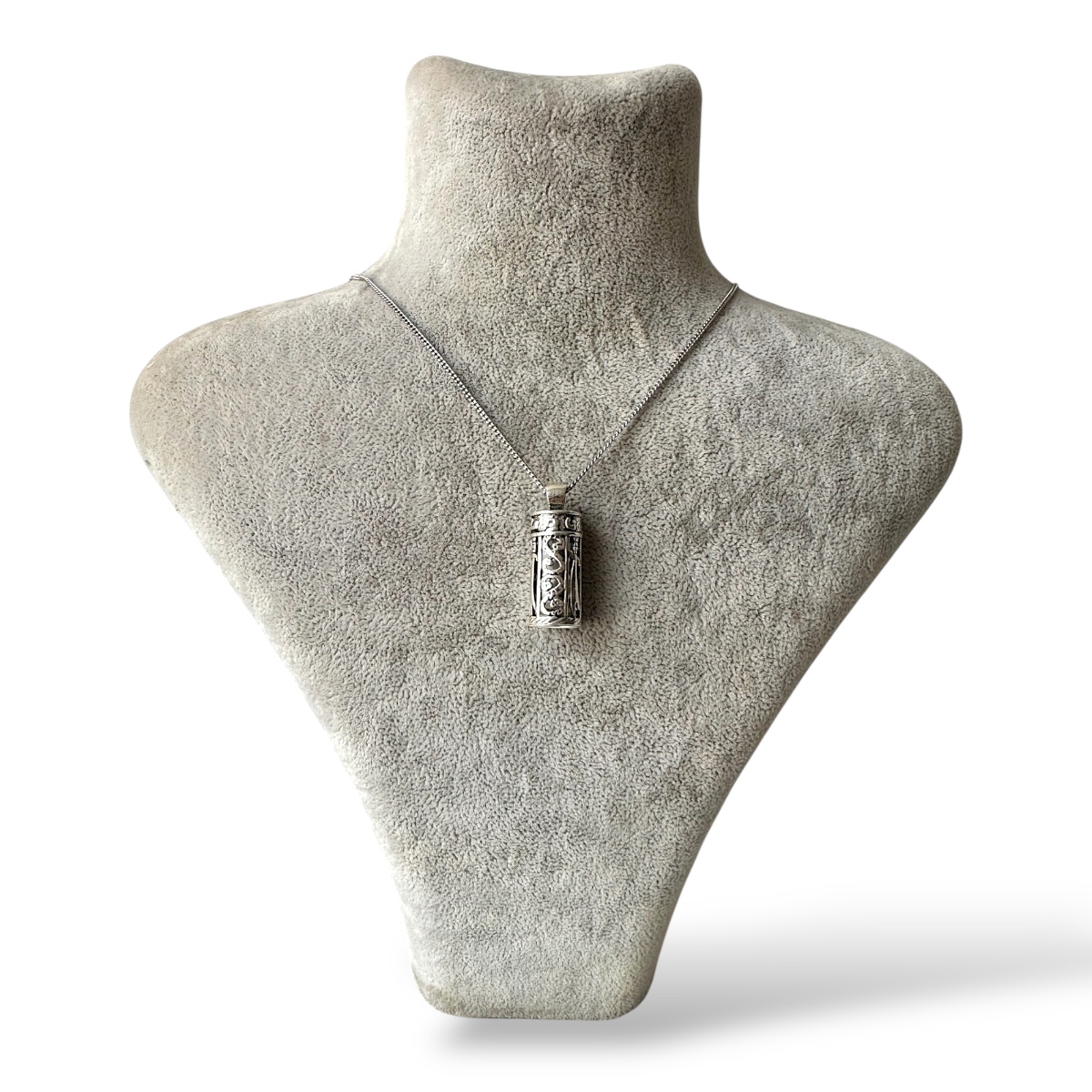 925 Sterling Silver Zulfiqar Motif Cevsen Necklace