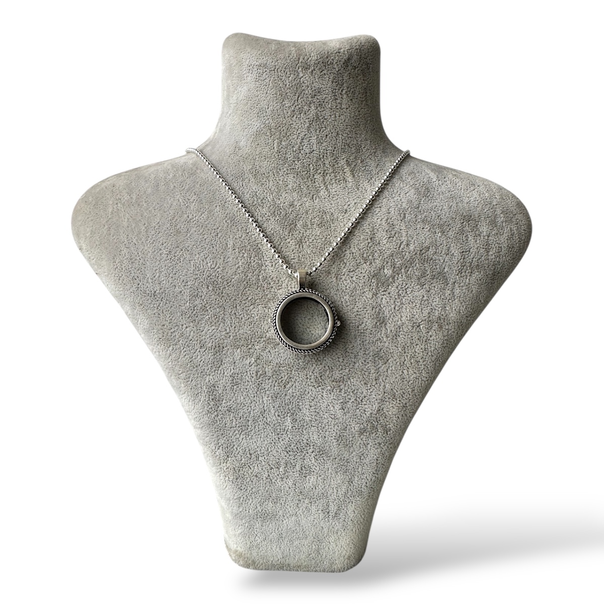 925 Sterling Silver Amulet Necklace